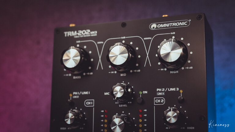 OMNITRONIC TRM-202 MK3 Rotary DJ Mixer Review